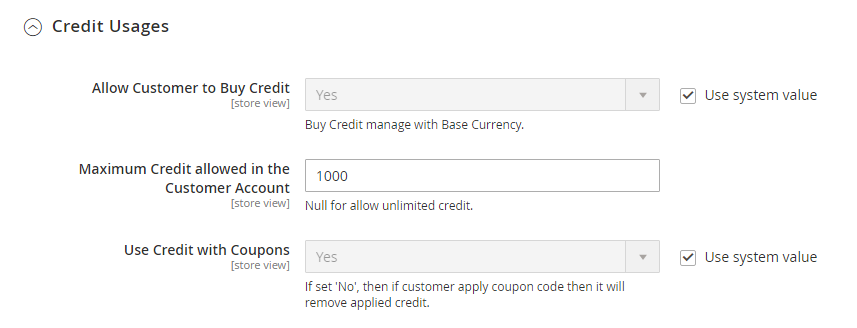 Manage the wallet system of the customer
