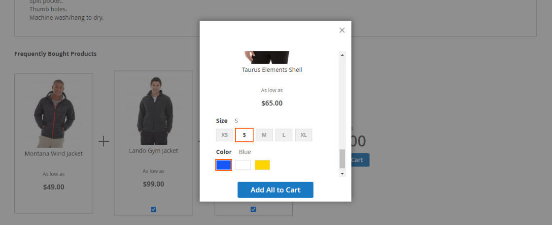 Support Custom Options