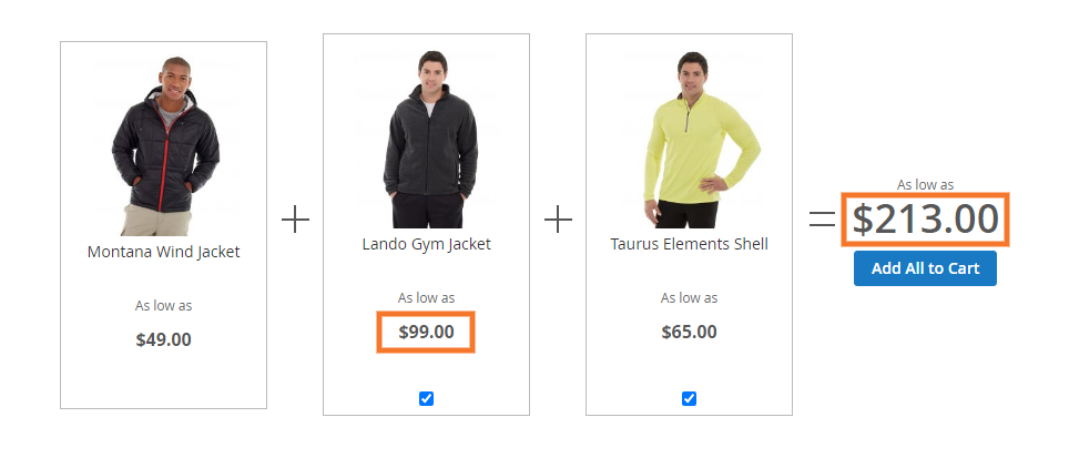 Display Total Price