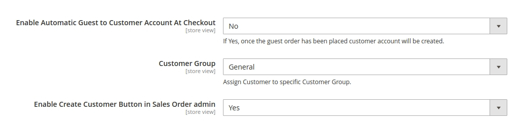 Multi-store configuration with a single installation