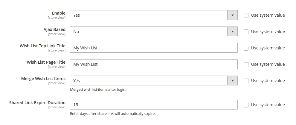 Multi-store configuration with a single installation