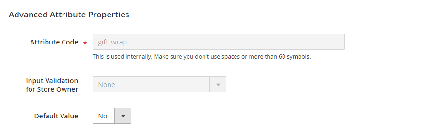 Add Additional Attribute Properties