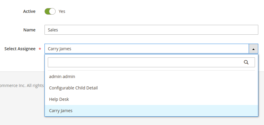 Manage Departments
