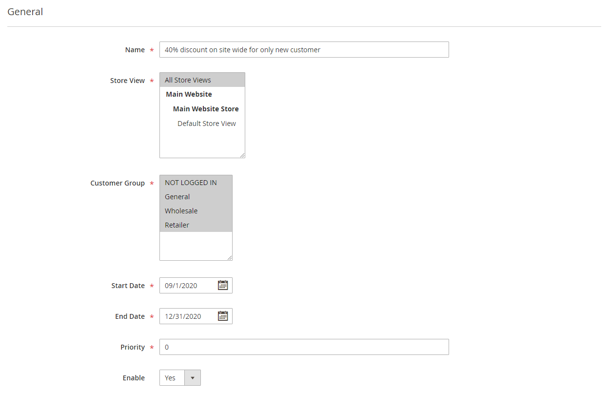 Create an Unlimited Promotion Bars