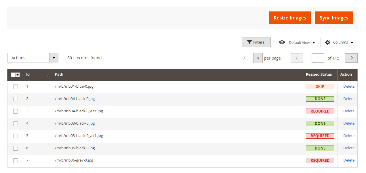 Magento 2 Catalog Image Resizer Extension