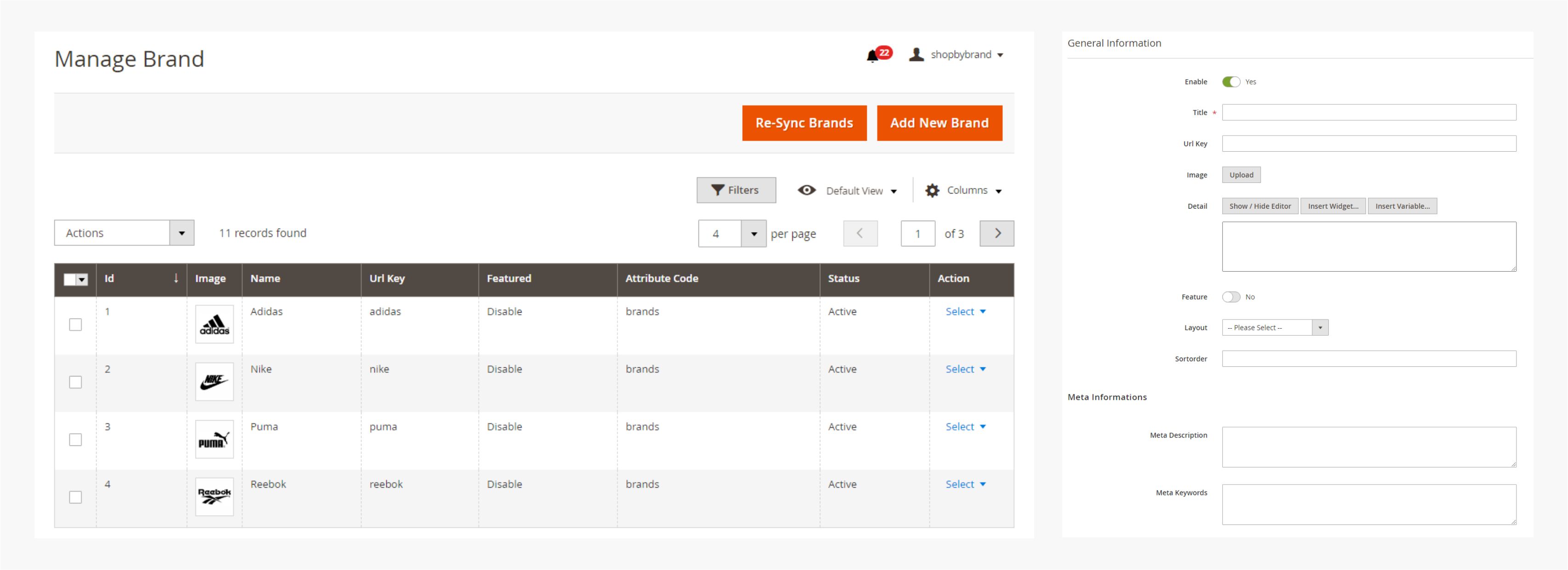 Easy to Manage Brands