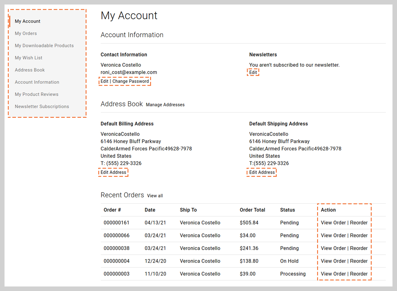 My Account