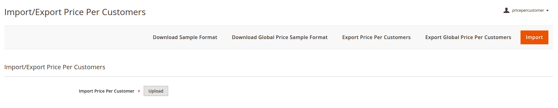 Import/export