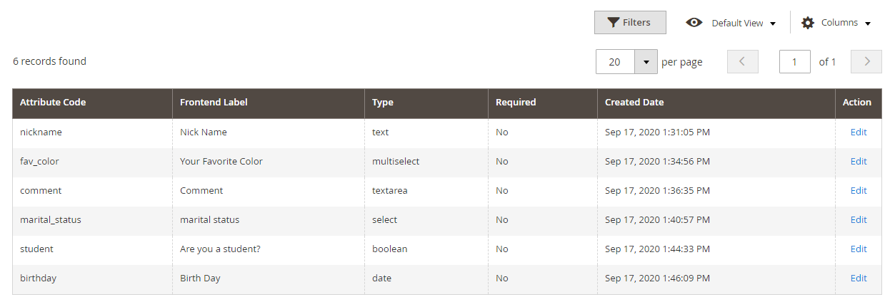 Manage Customer Attributes Manage Customer Attributes