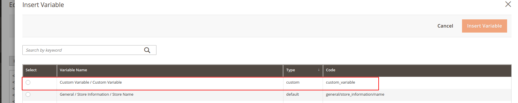 How to use custom variables in Magento 2