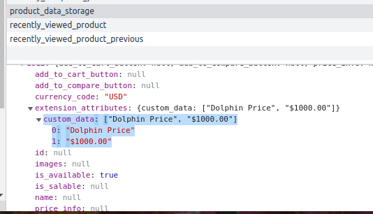 How To Add Extra Pricing Data In product_data_storage