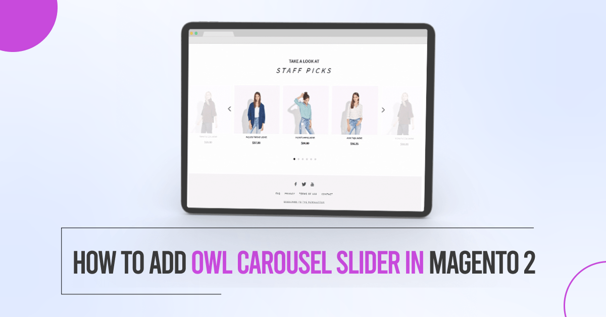 How to add owl carousel slider in Magento 2