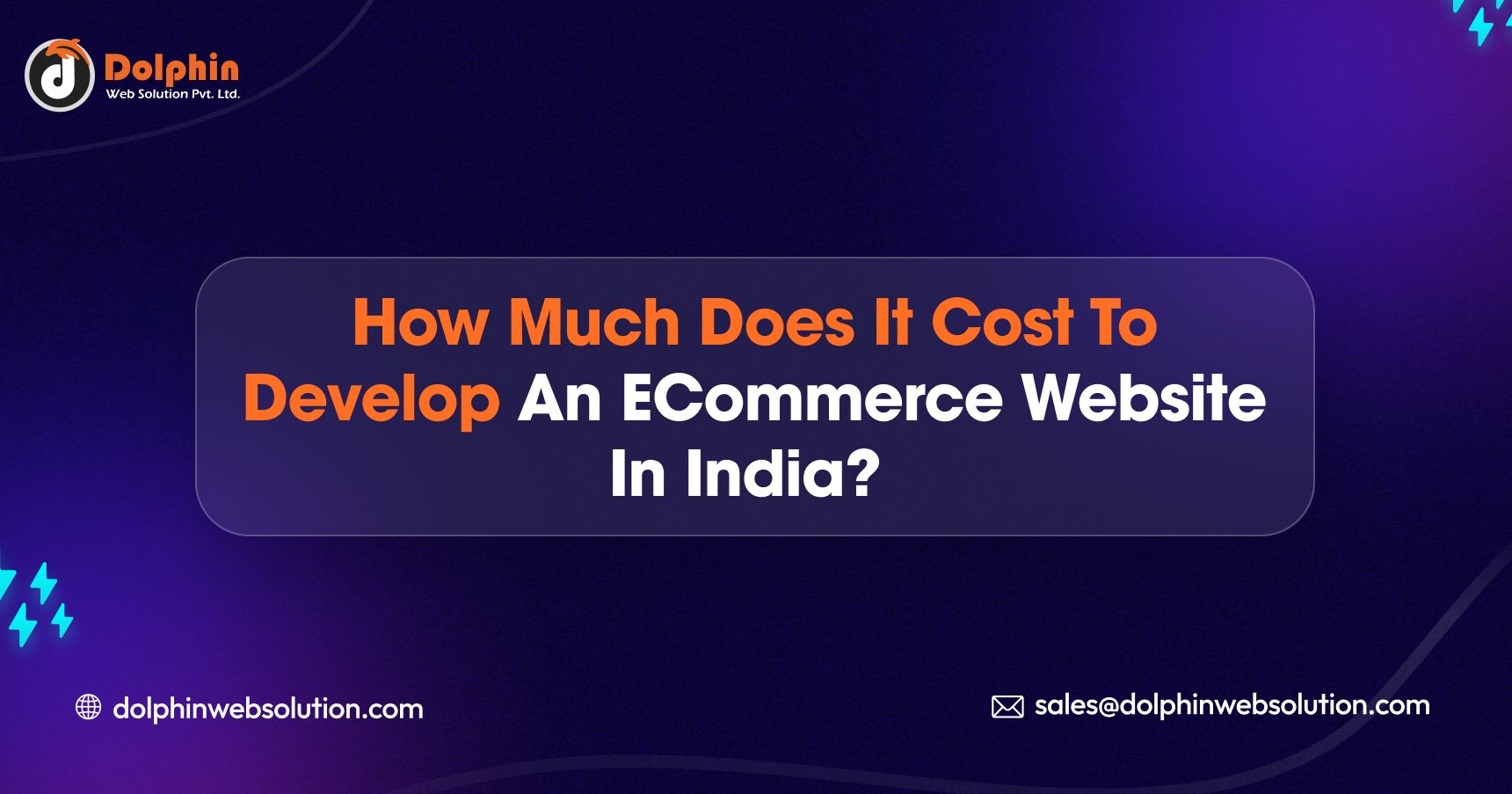 How Much Ecommerce Website Development Cost in India?