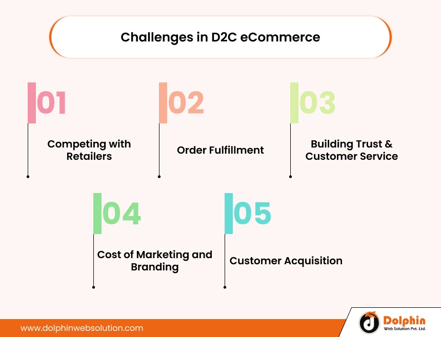 Challenges in D2C eCommerce